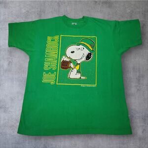 Vintage Snoopy Joe Shamrock T-Shirt Mens XL Green St. Patrick’s Beer 70s